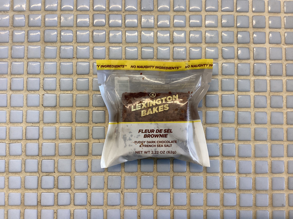 lexington bakes fleur de sel brownie 2.22 oz