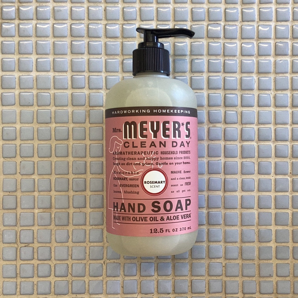 meyers clean day rosemary hand soap