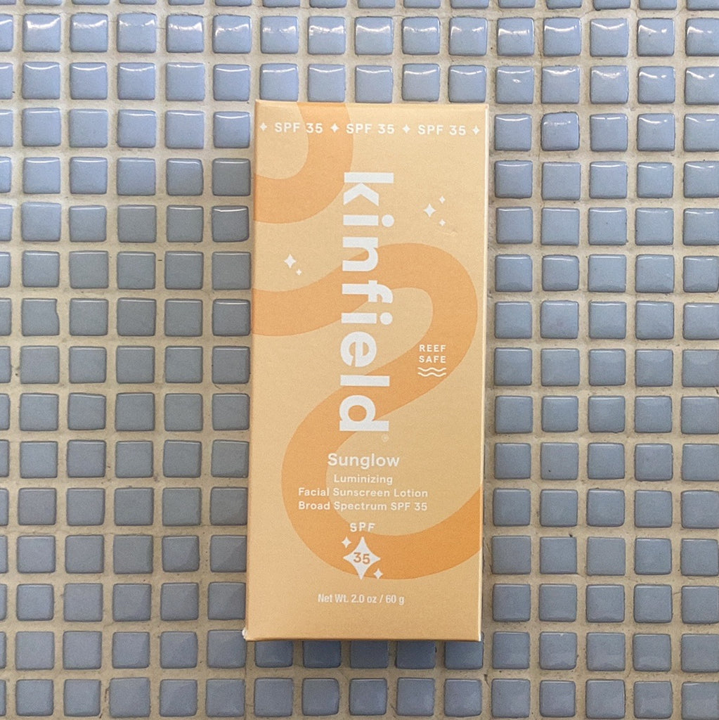 kinfield sunglow luminizing face sunscreen