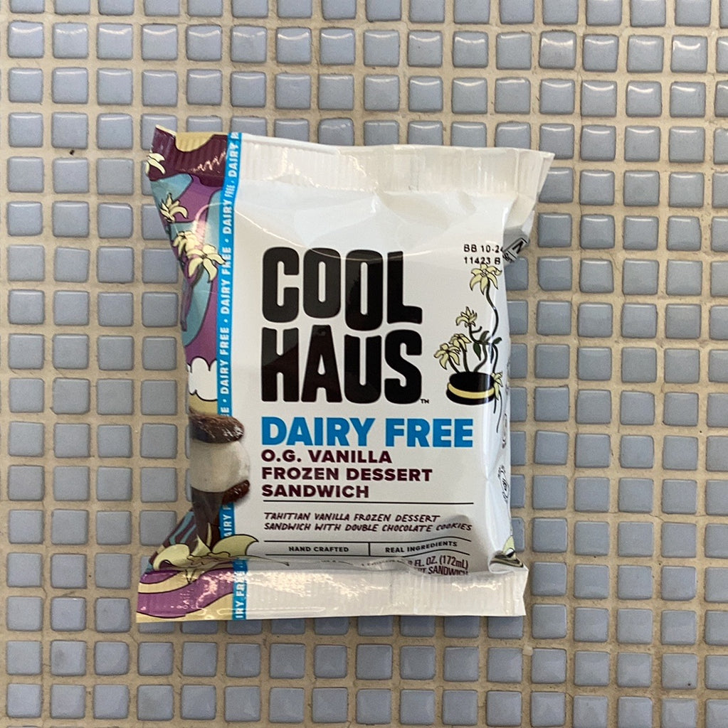 coolhaus original tahitian vanilla dairy free ice cream sandwich