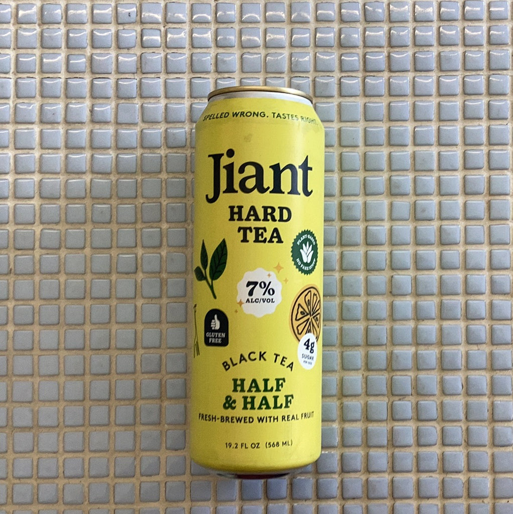 jiant black tea half & half iced hard tea 19.2 oz single