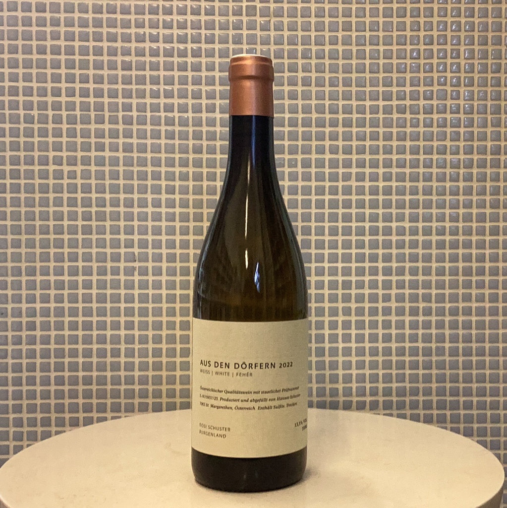 rosi schuster ‘aus den dörfen’ gruner veltliner white wine 2022