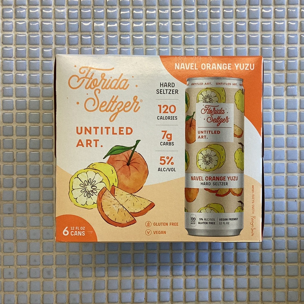 untitled art navel orange yuzu florida seltzer