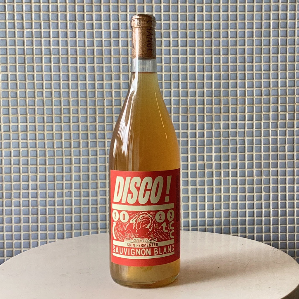 subject to change wines ‘disco!’ sauvignon blanc 2022 orange wine