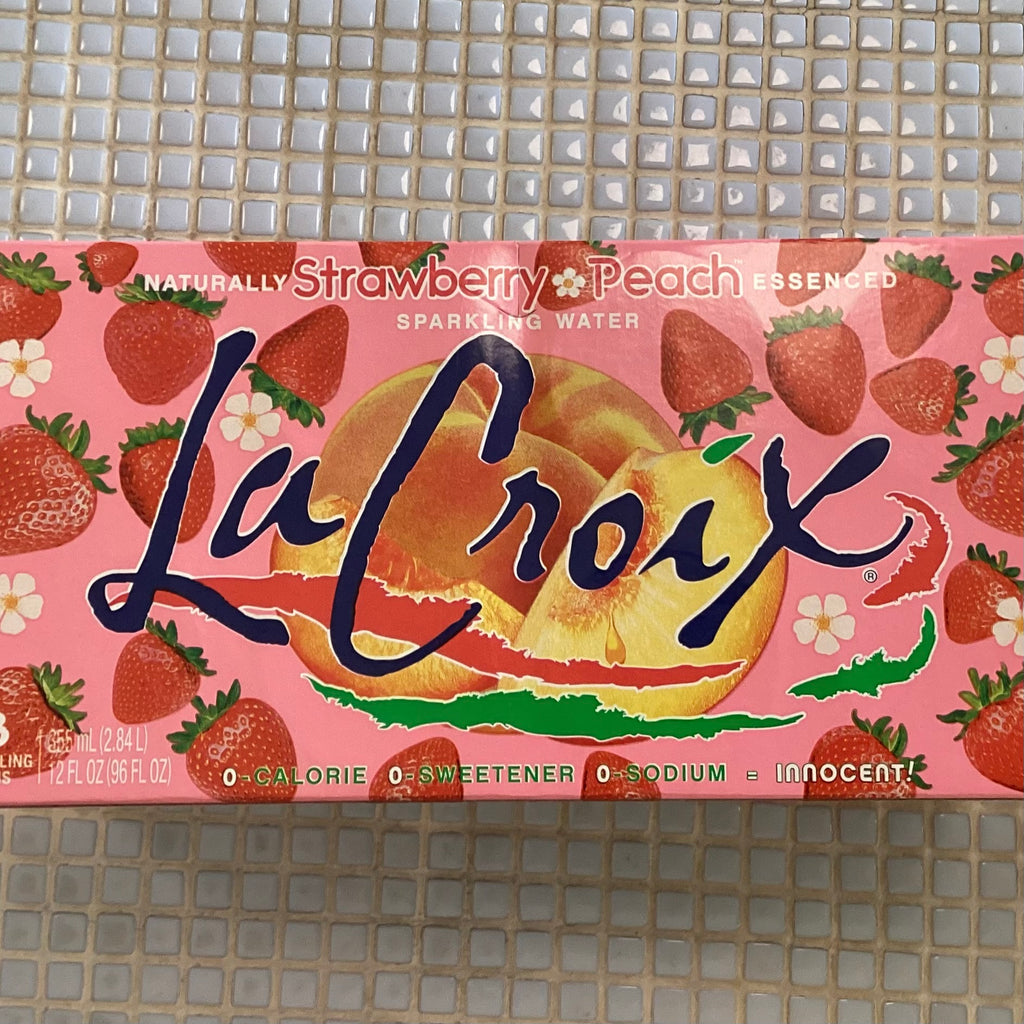 La croix strawberry peach 6pk