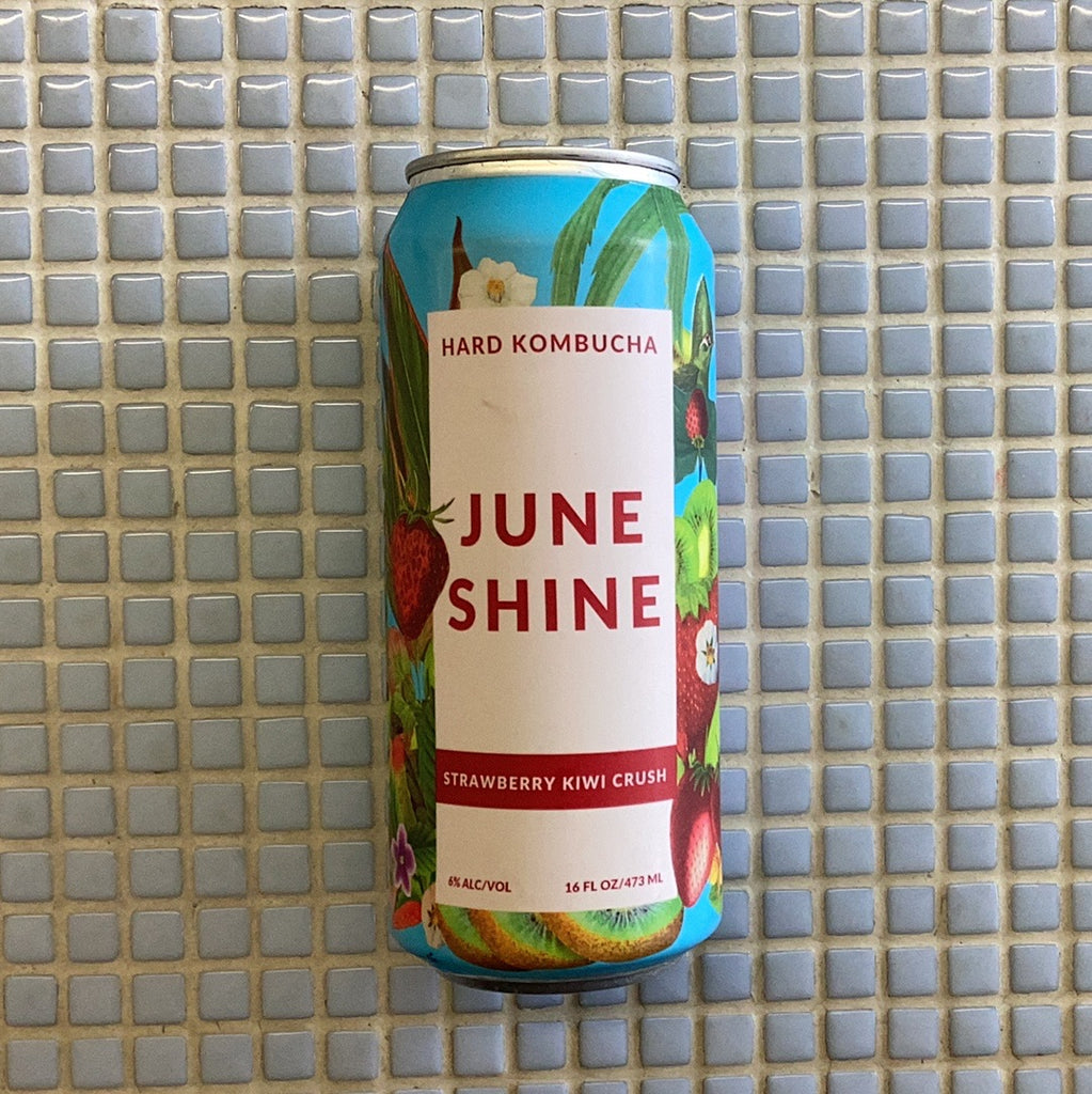 june shine strawberry kiwi crush hard kombucha 16oz