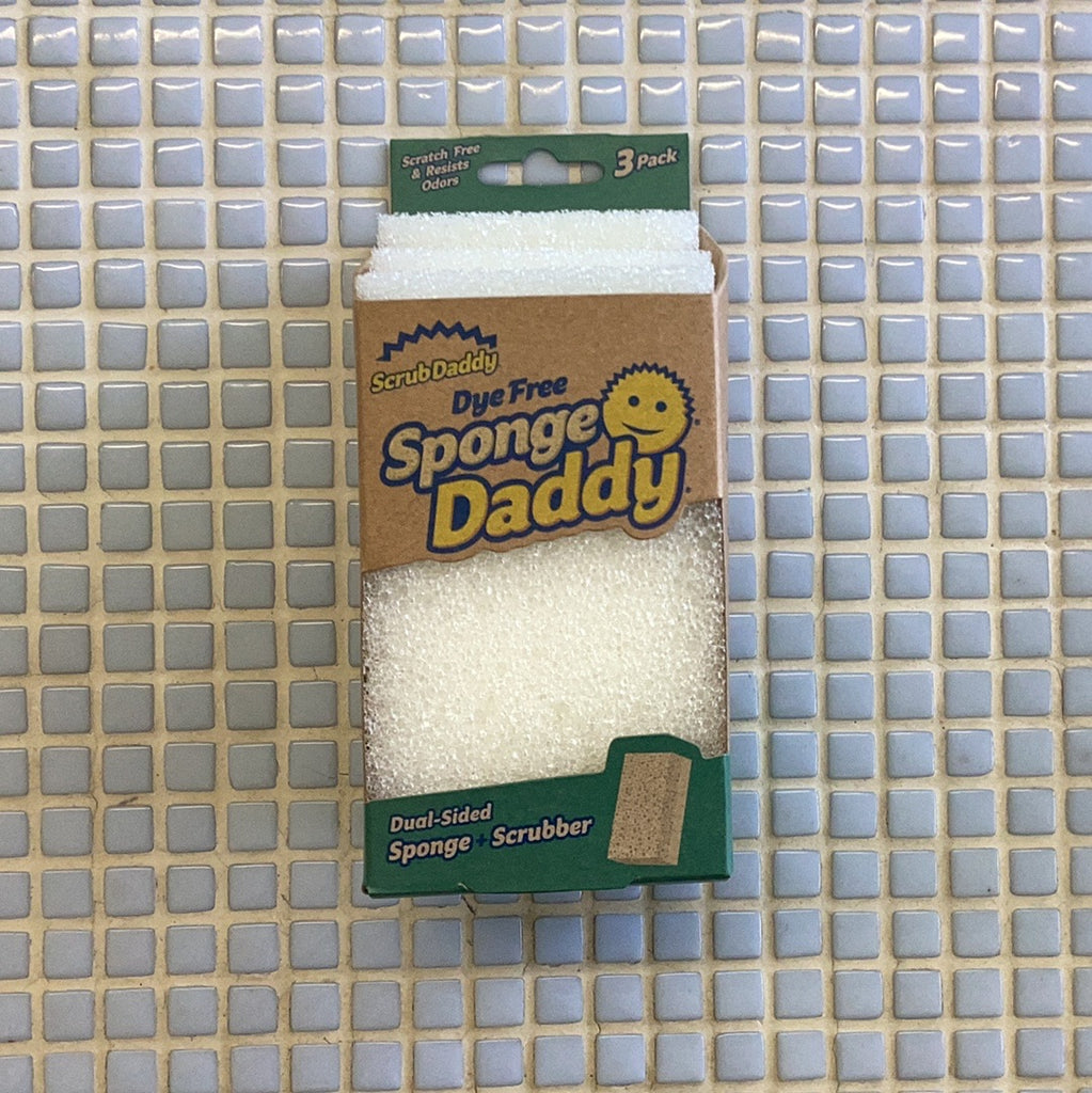 sponge daddy sponge 3 pack