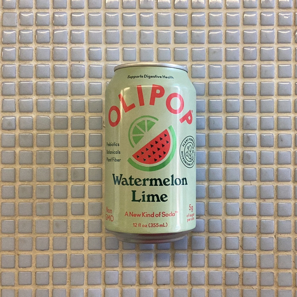 olipop watermelon lime soda