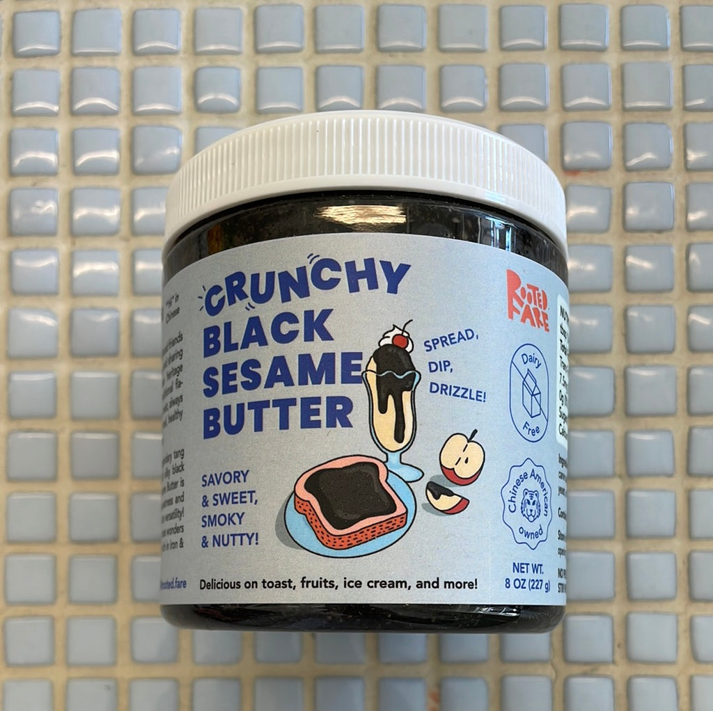 Rooted fare black sesame butter