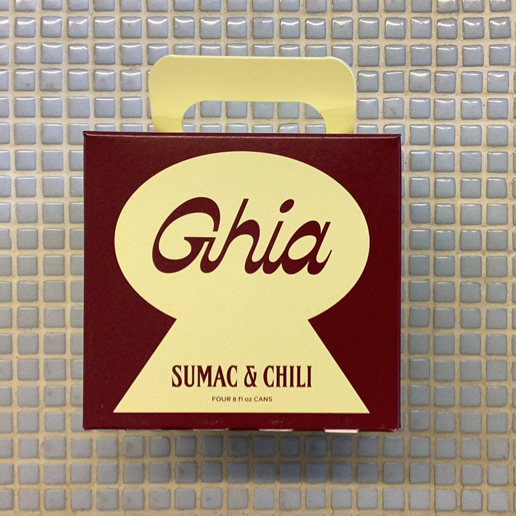 ghia non alcoholic aperitif sumac & chili 4-pk