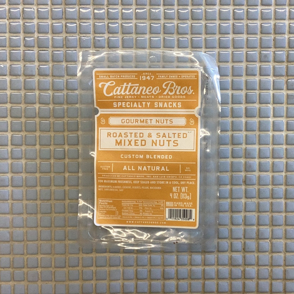 cattaneo bros roasted & salted mixed nuts