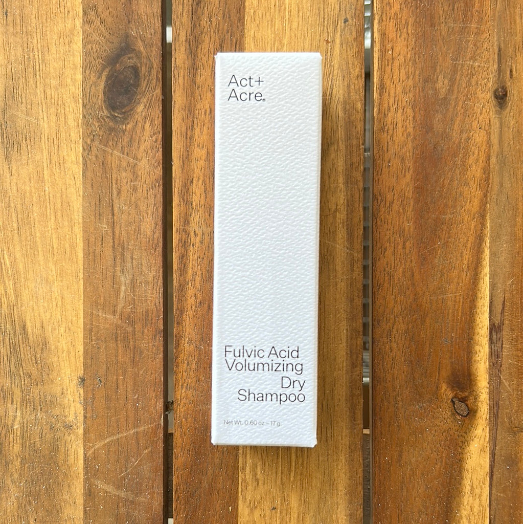 act + acre fulvic acid volumizing dry shampoo