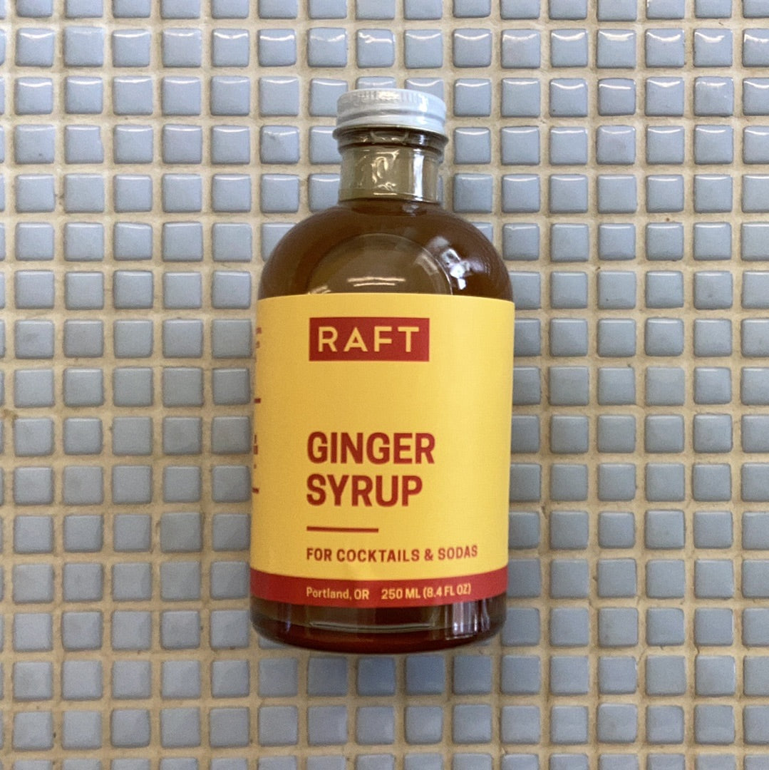 raft ginger syrup | SIP SNACK