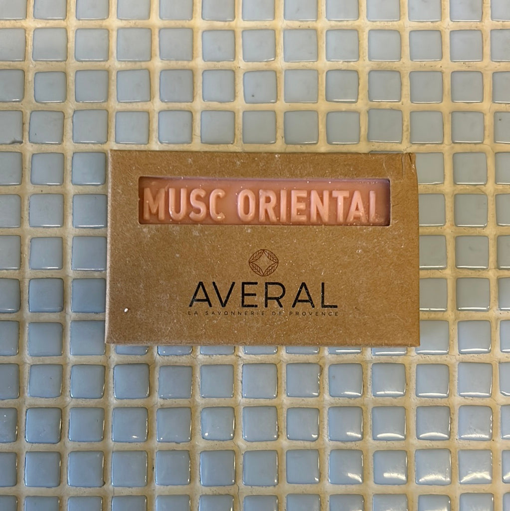 averal oriental musc french soap bar