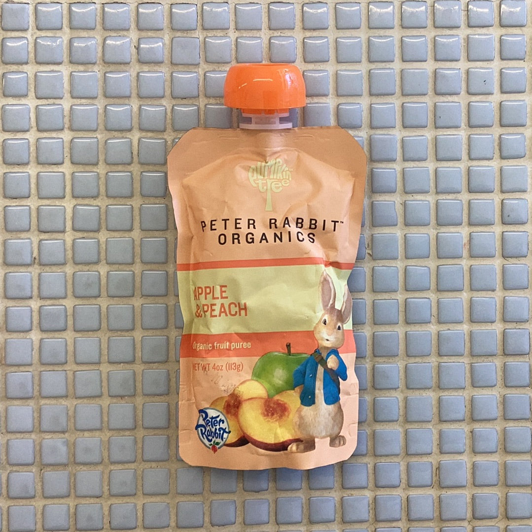 peter rabbit apple & peach puree | SIP SNACK