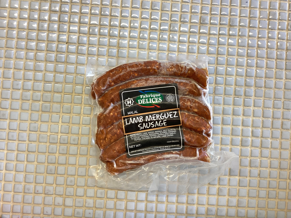 fabrique delices lamb merguez sausage