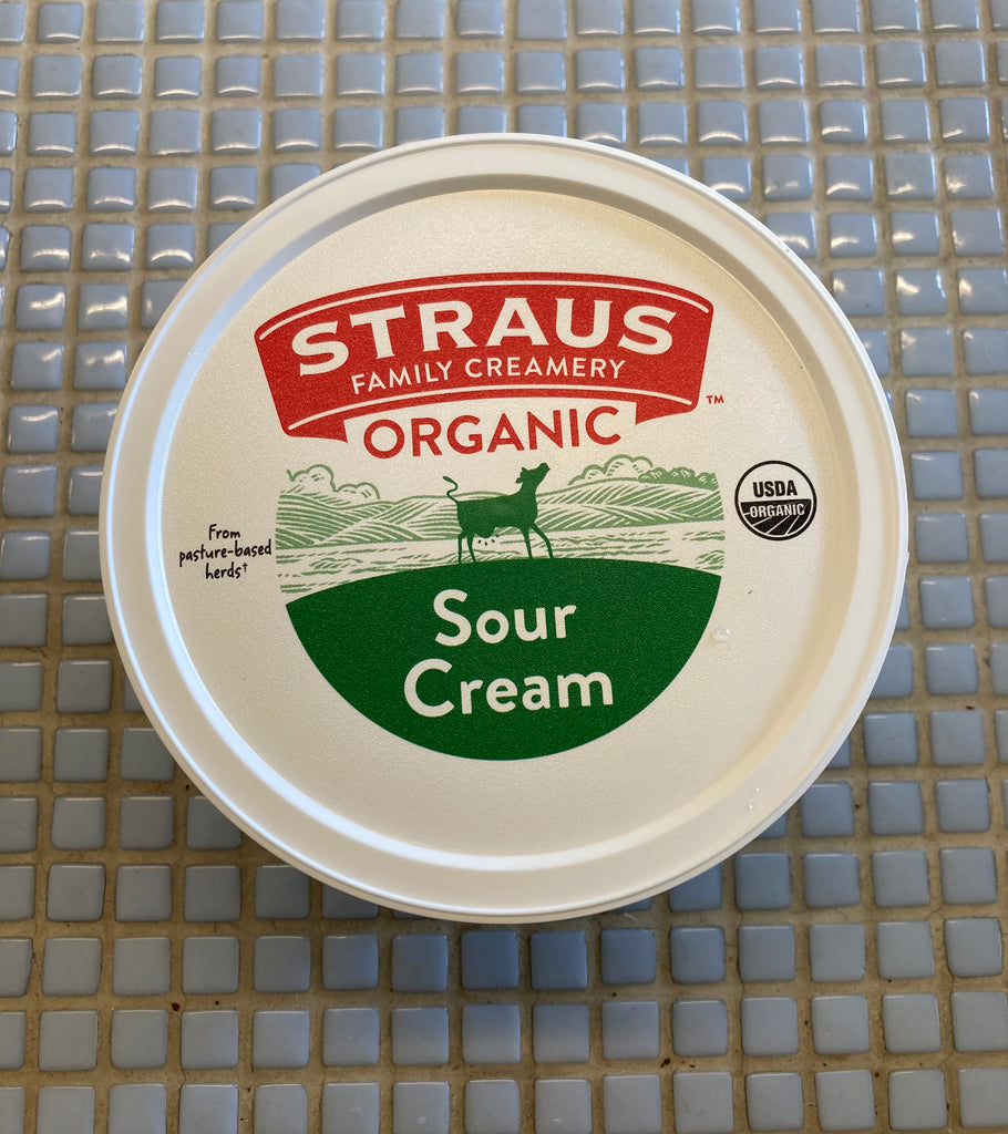 straus organic sour cream