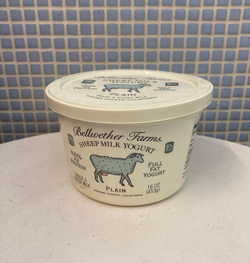 bellwether farms plain sheep milk yogurt, 16oz