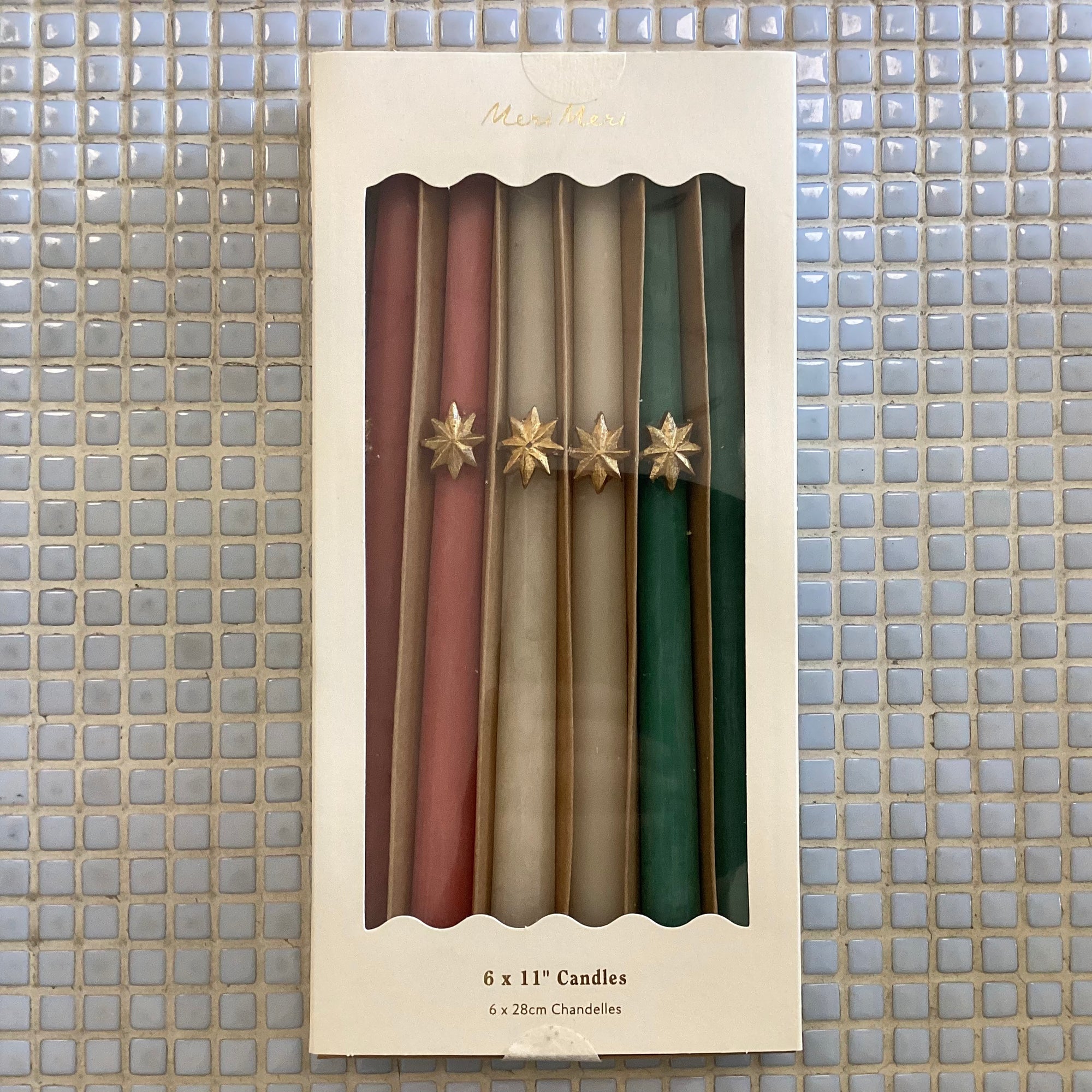 Meri Meri Star Taper Candles
