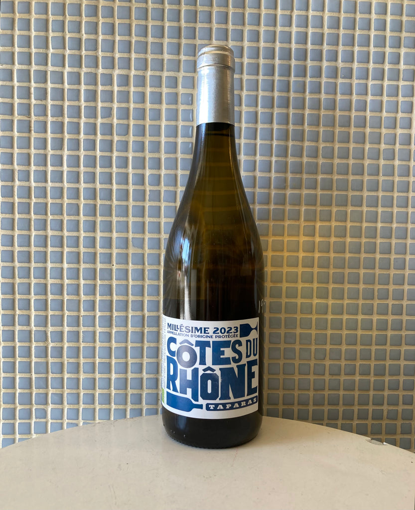 vignerons d'estezargues cotes du rhone taparas white