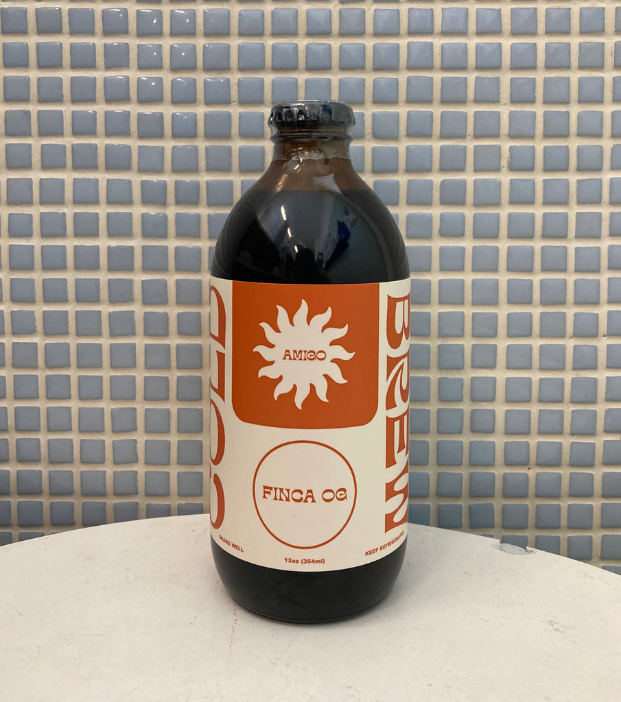 amigo coffee roasters ‘finca og’ cold brew - 12oz bottles