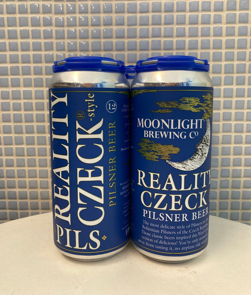 moonlight brewing ‘reality czeck’ pilsner 4pk