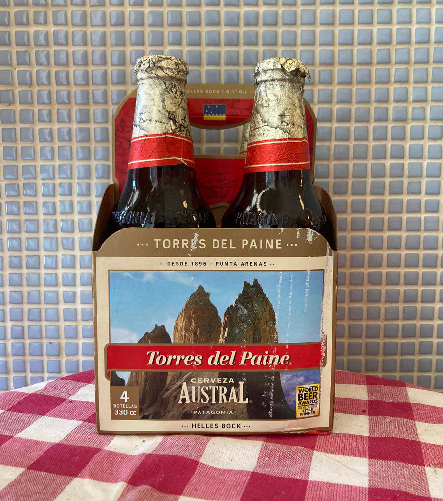 cerveza austral ‘torres del paine’ helles bock lager - 4pk 11.2oz bottles