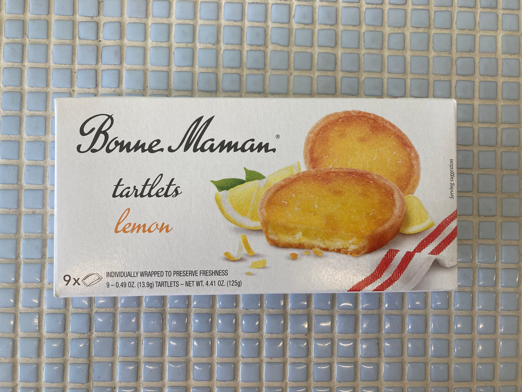 bonne maman tartlets, lemon