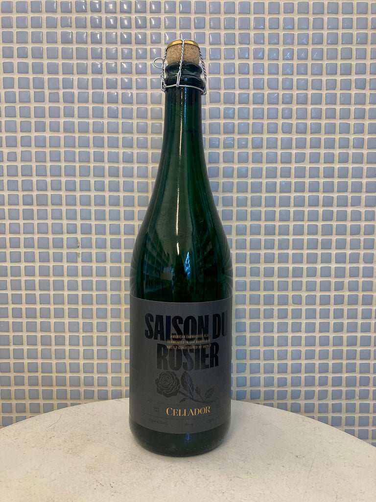 cellador saison du rosier farmhouse ale - 750ml bottles