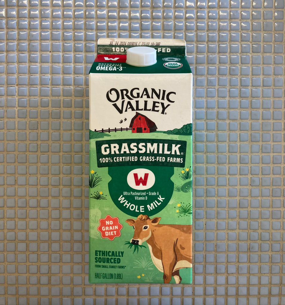 organic valley 1/2 gallon grassmilk