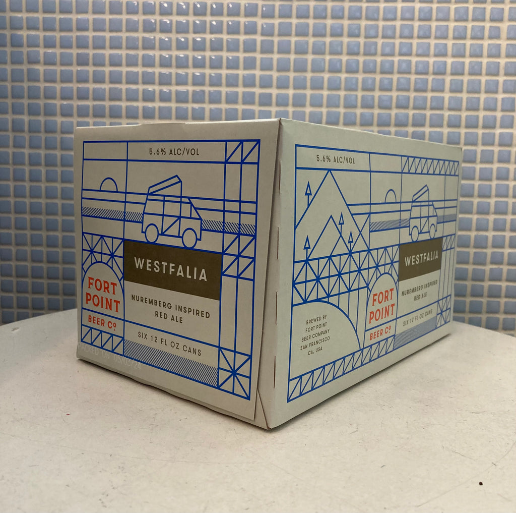 fort point ‘westfalia’ nuremberg-style red ale - 6pk 12oz cans