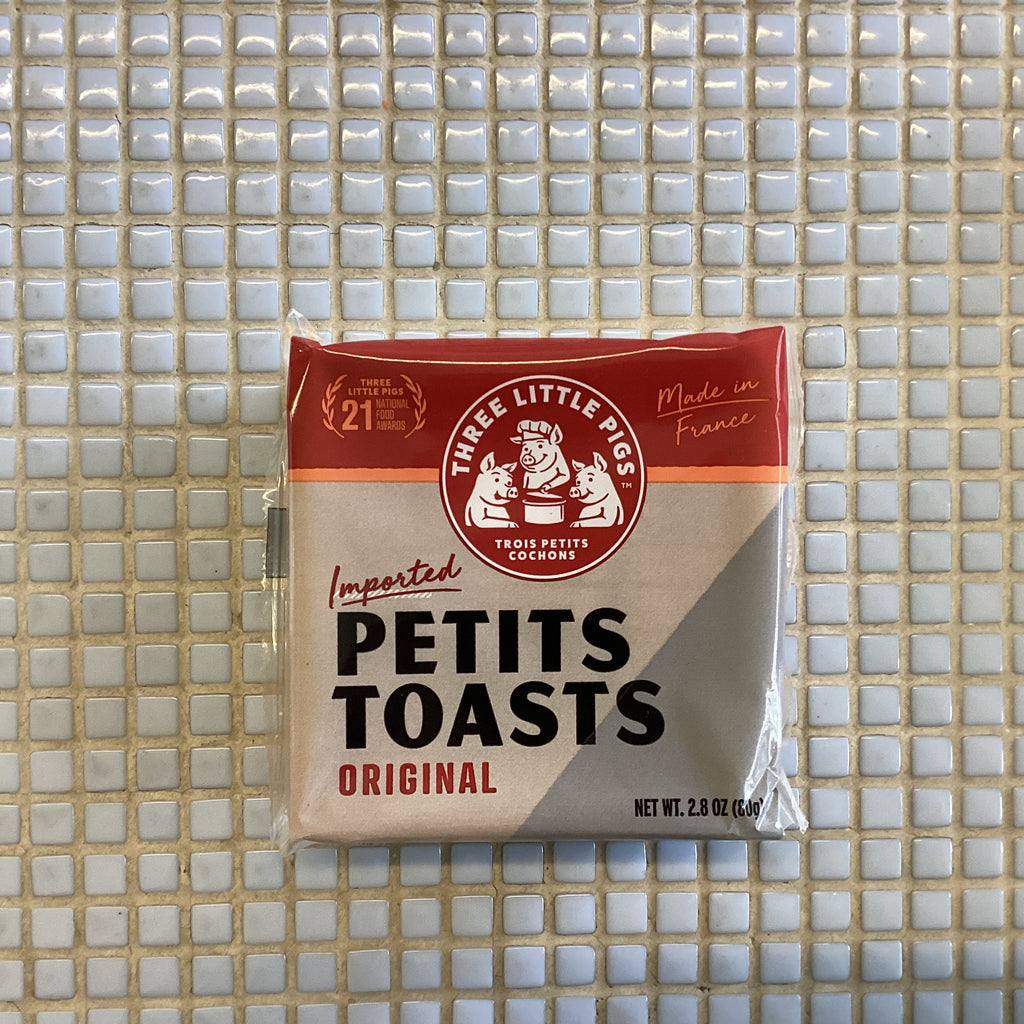 Three little pigs petite toasts original