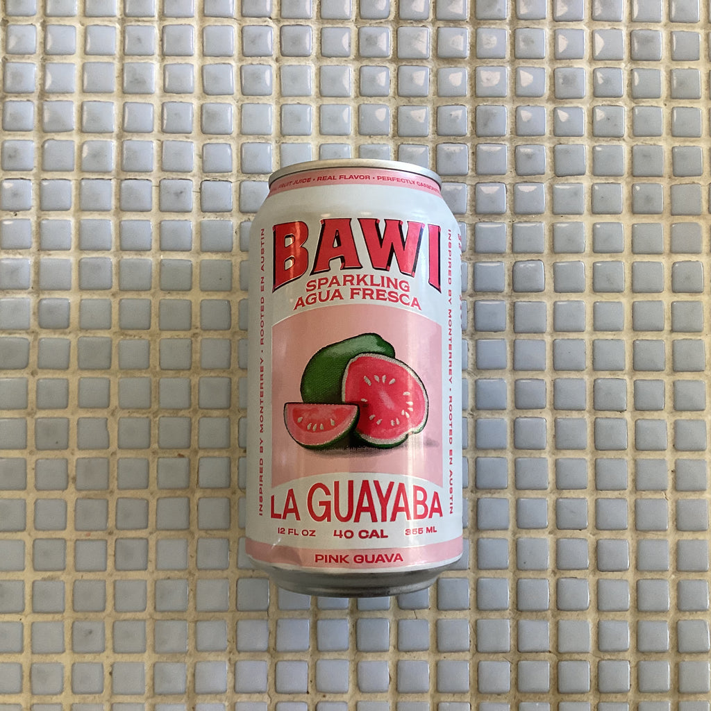 bawi sparkling agua fresca pink guava