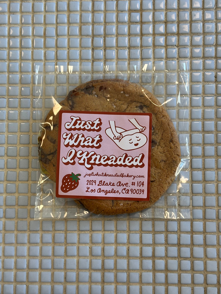 just what i kneaded salted chocolate chip cookie