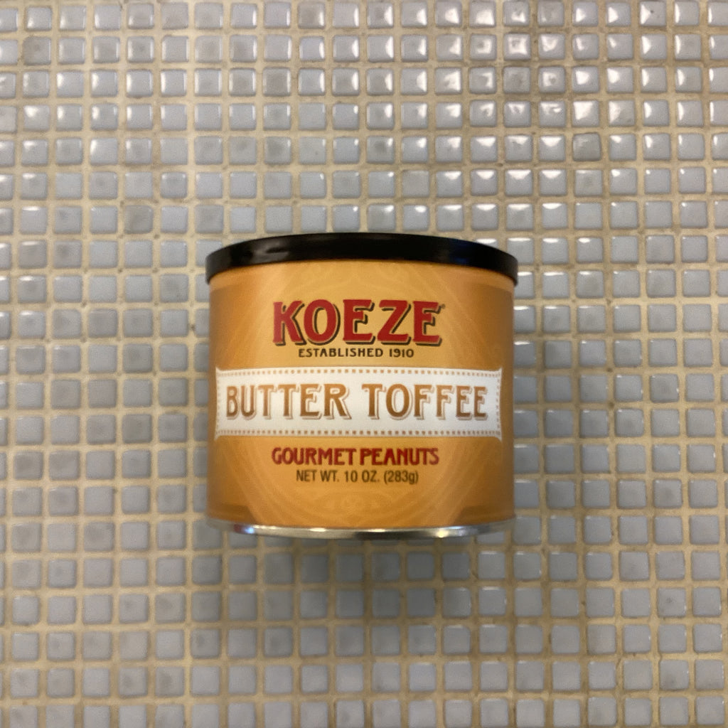 Koeze butter toffee gourmet peanuts