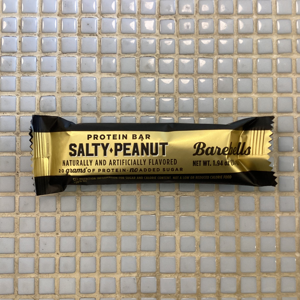 barebells protein bar salty peanut | SIP SNACK
