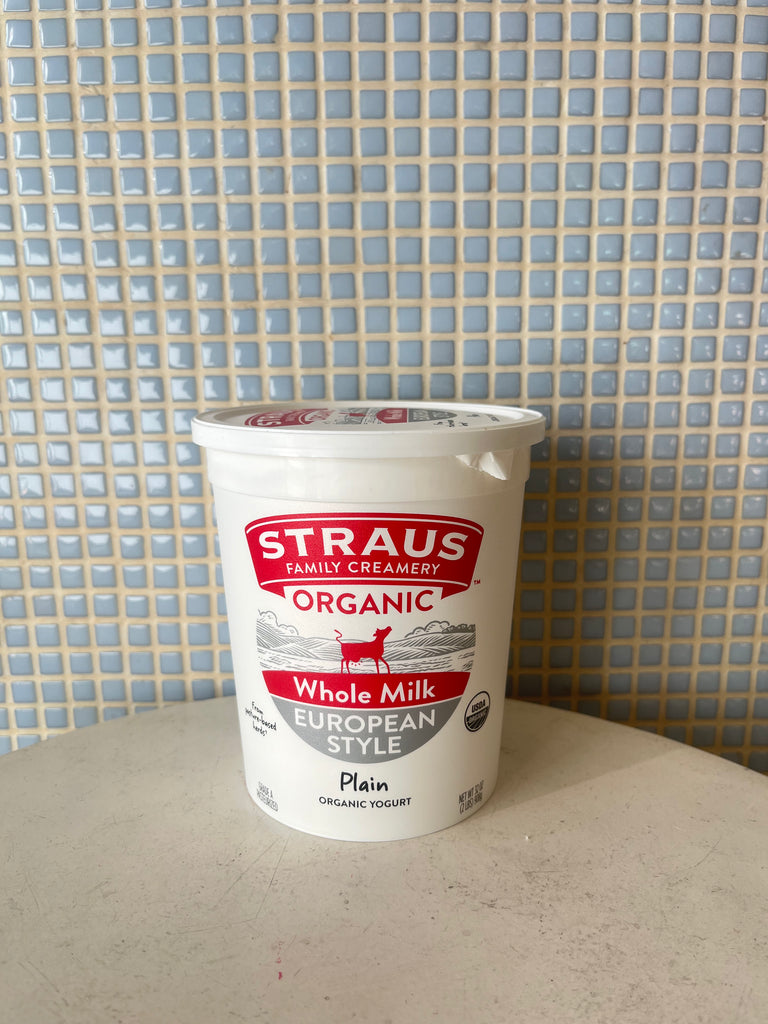 straus european style yogurt 32oz