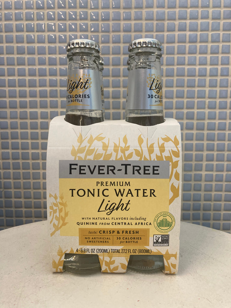 fever tree premium light tonic water 4pk 6.8oz