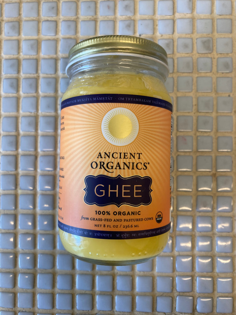 ancient organics 100% organic ghee, sm.