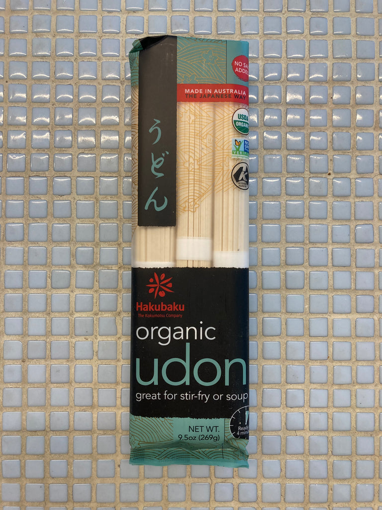 hakubaku organic udon noodles