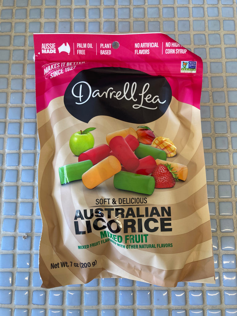 darrell lea soft australian licorice, 7oz