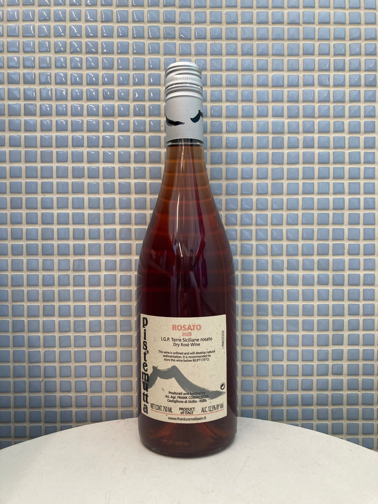 frank cornelissen ‘pistemutta’ terre siciliane rosato patagonia edition 2020