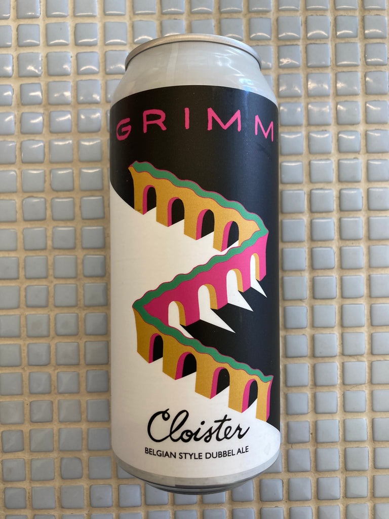 grimm ‘cloister’ belgian-style dubbel ale - 16oz single cans