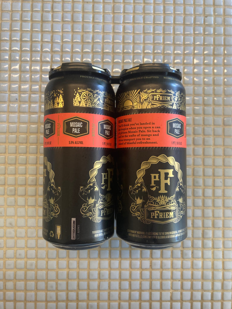 pFriem mosaic pale ale - 16oz single cans