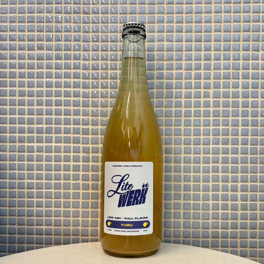 wonderwerk lite werk yuzu sparkling fruit wine 2023