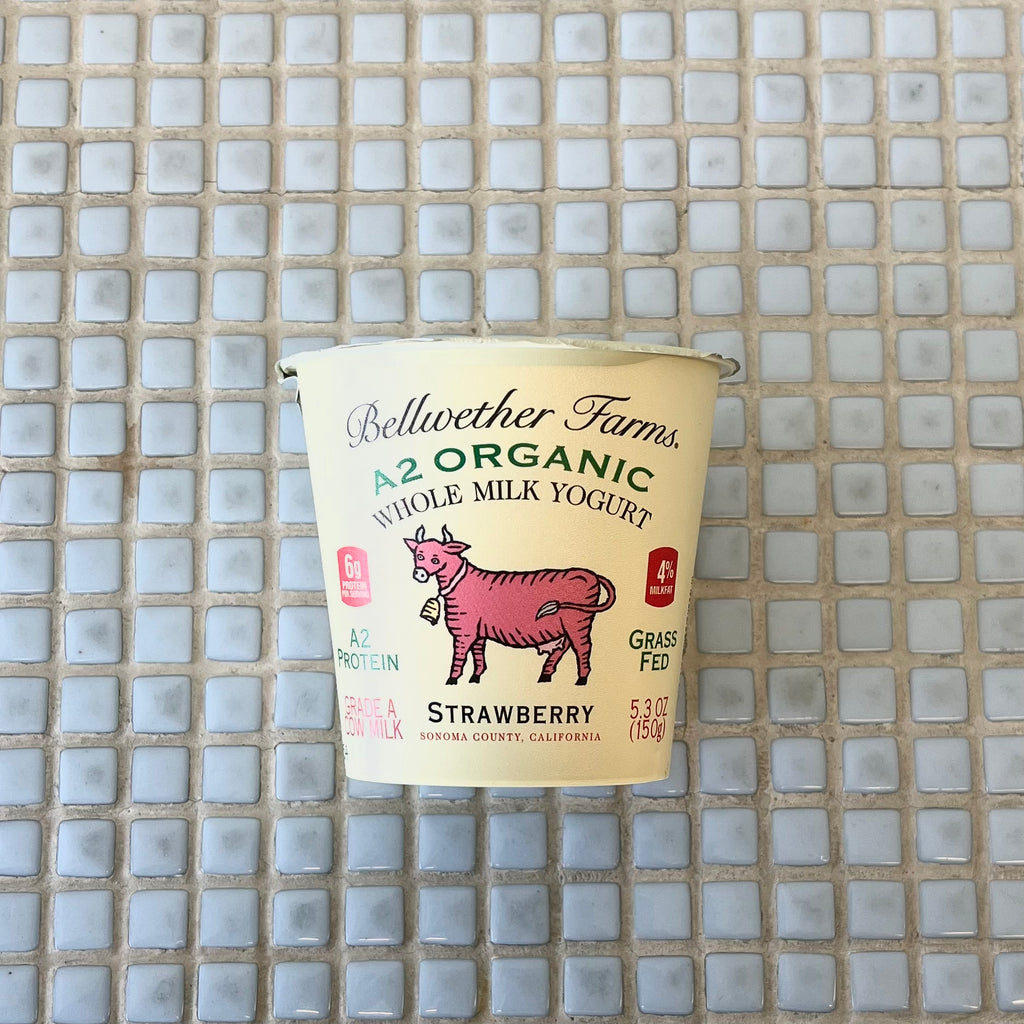 bellwether farms strawberry yogurt 5.3oz