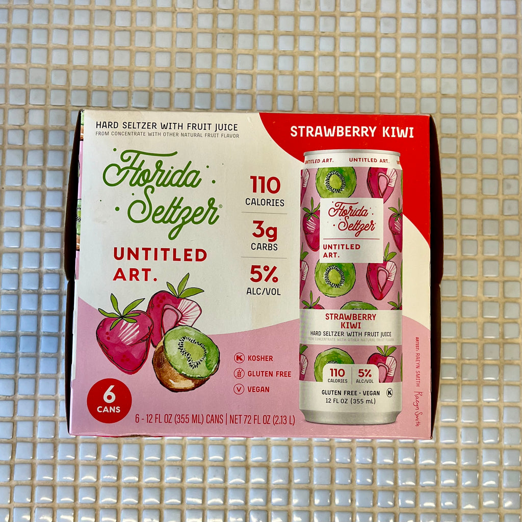 untitled art florida seltzter strawberry kiwi