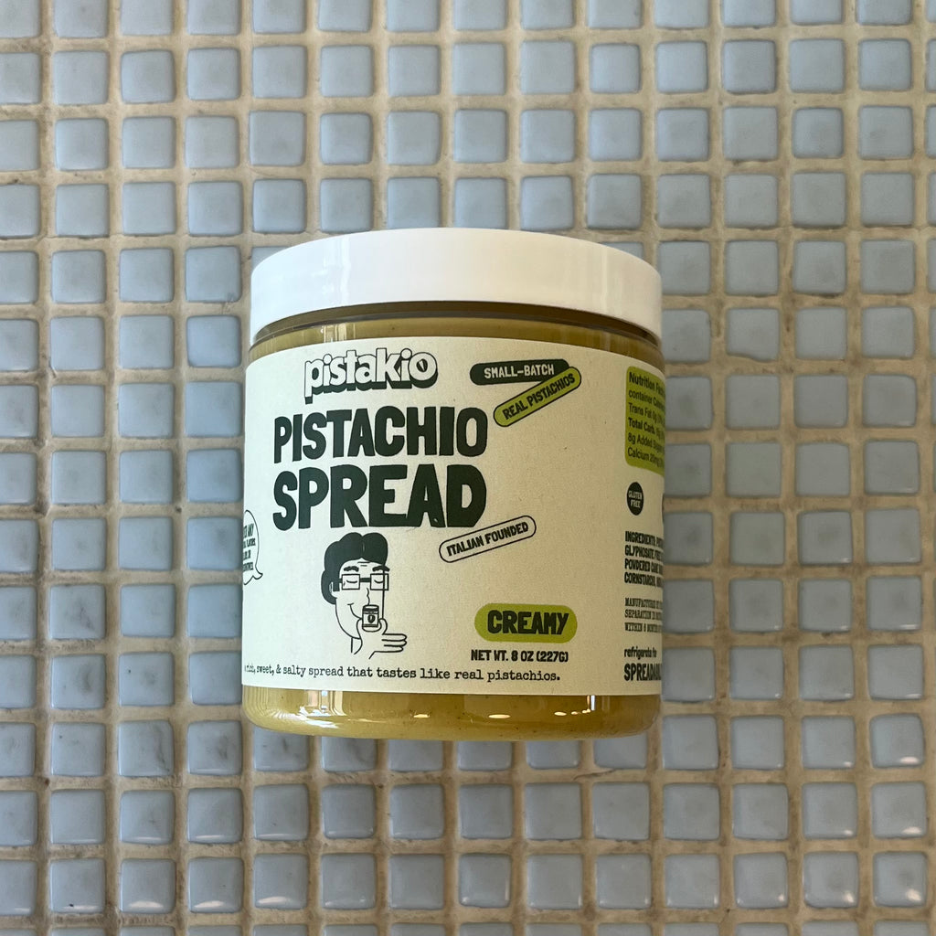 pistakio og creamy pistachio spread