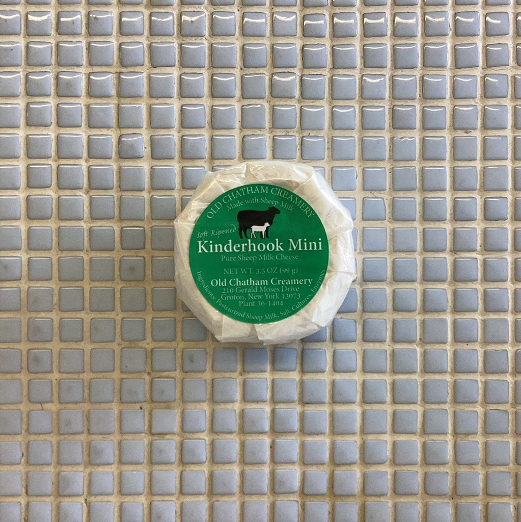 old chatham creamery kinderhook mini soft sheep milk cheese*