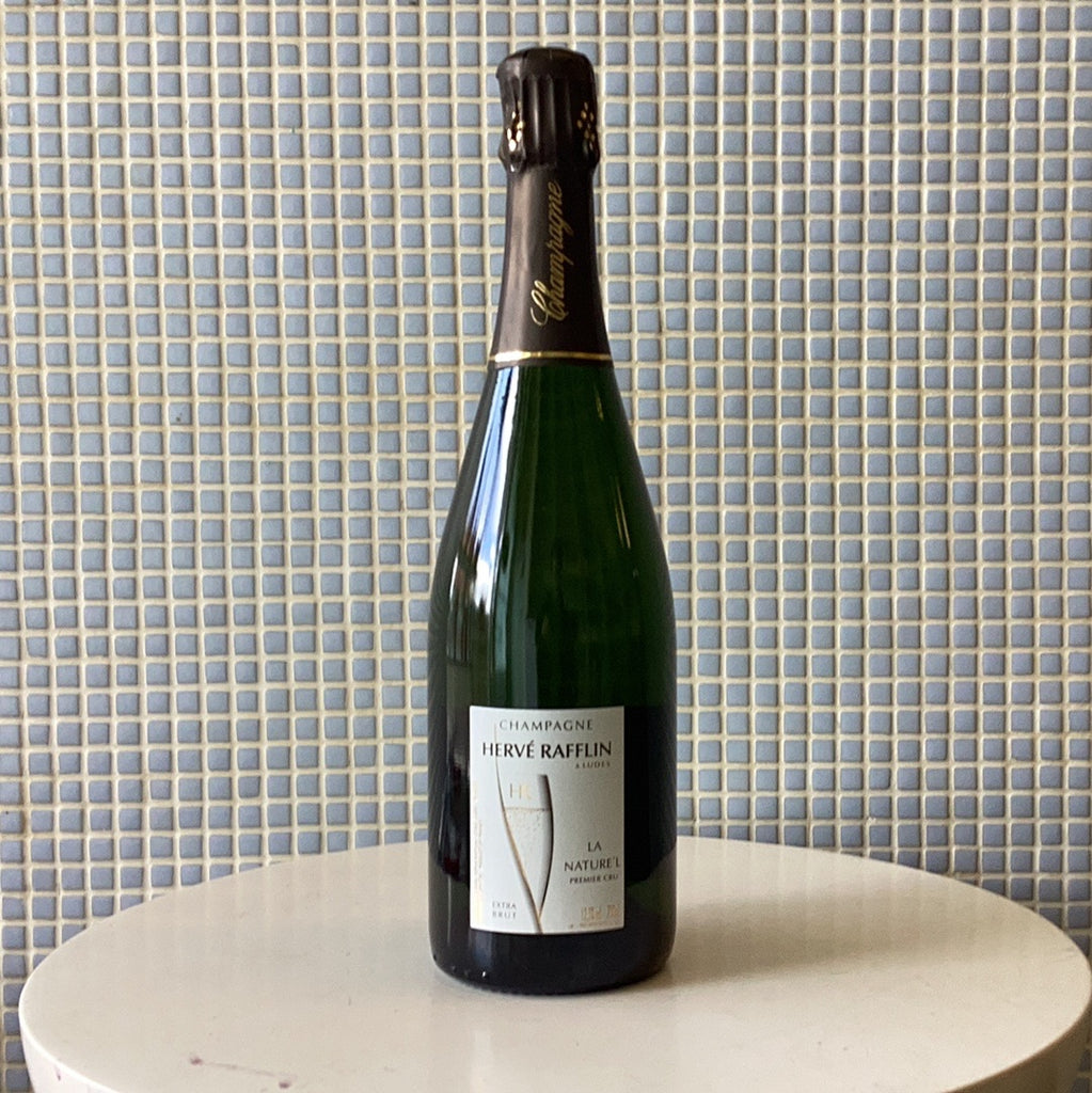 herve rafflin ‘la naturel’ champagne sparkling wine